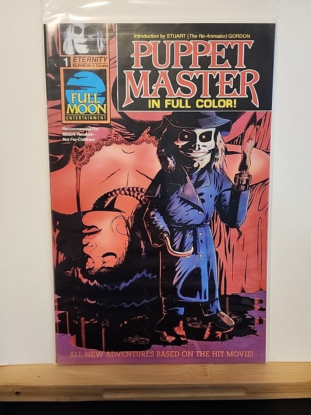 Puppet Master #1 - Eternity Comics 1990 - First Print - Movie Adaptation - ~9.0