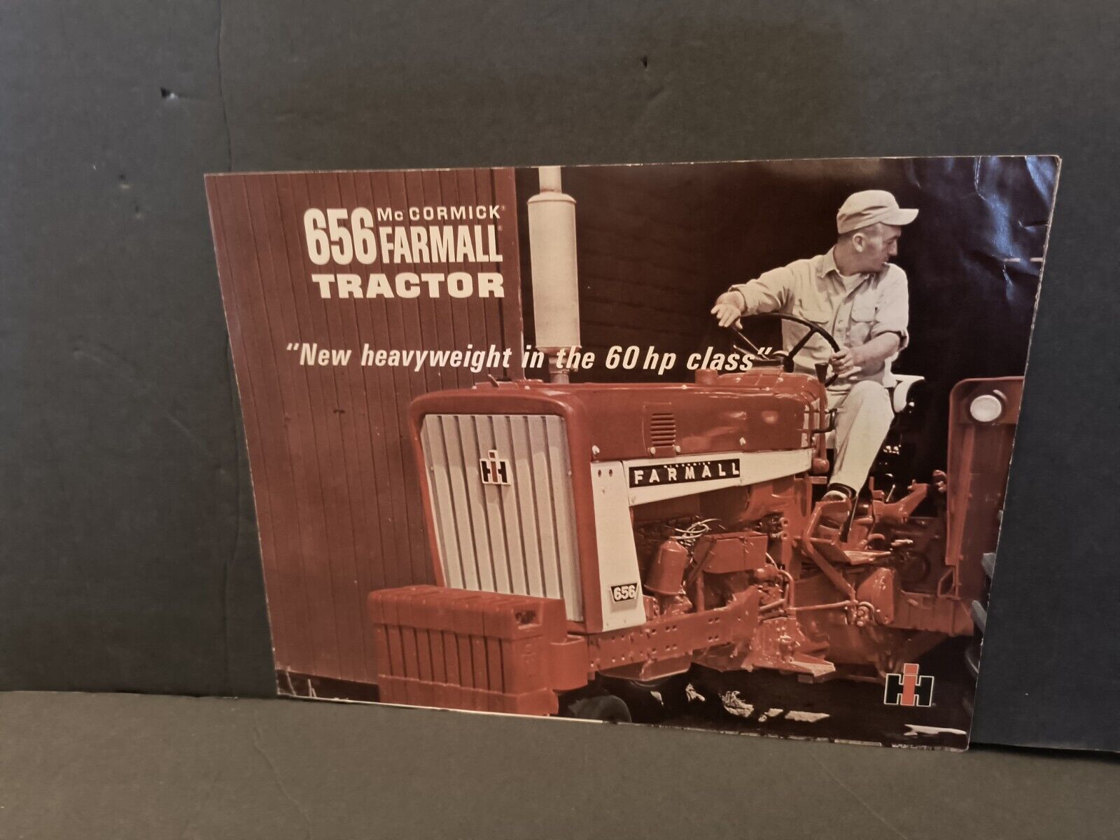1960s McCormick Farmall Tractor 656 Dealer Brochure. Sales Advertising Farm