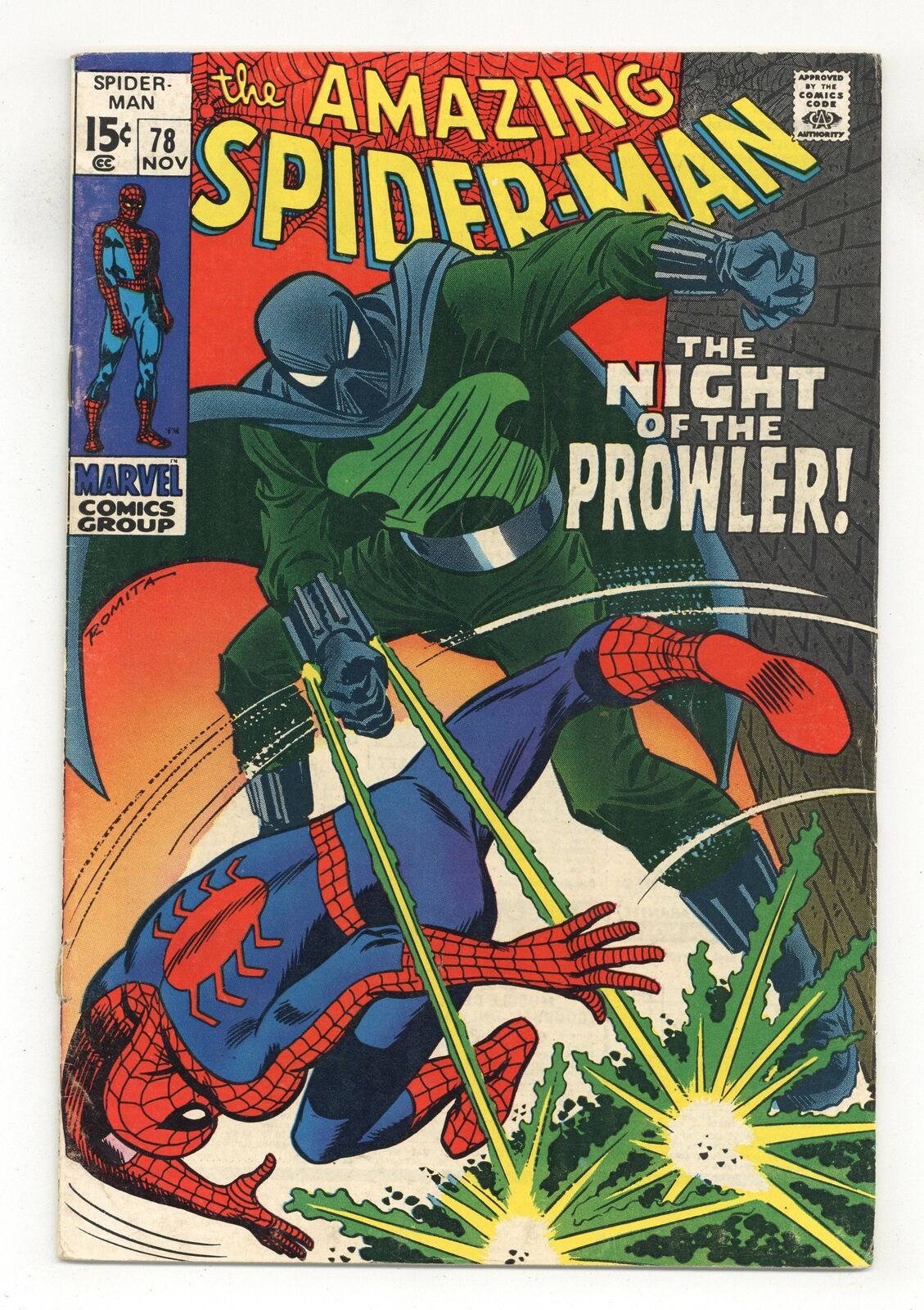 Amazing Spider-Man #78 VG- 3.5 1969