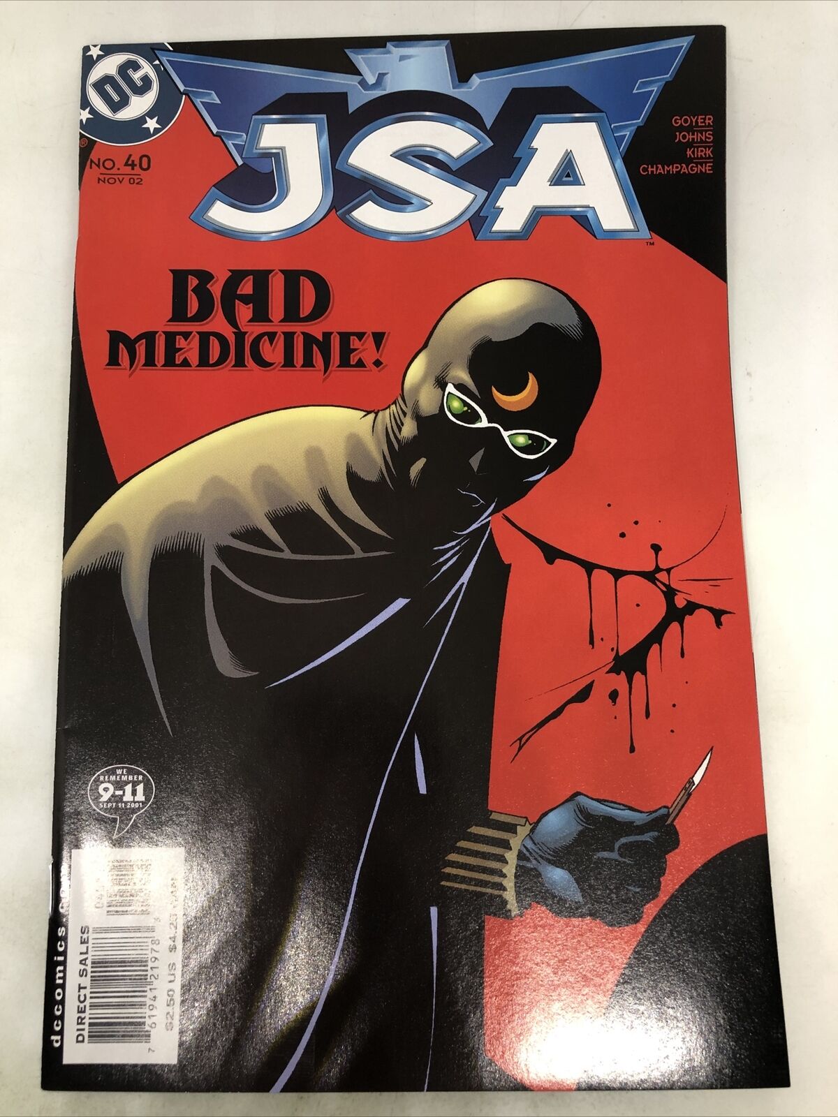 Comic Book DC JSA # 40 Bad Medicine
