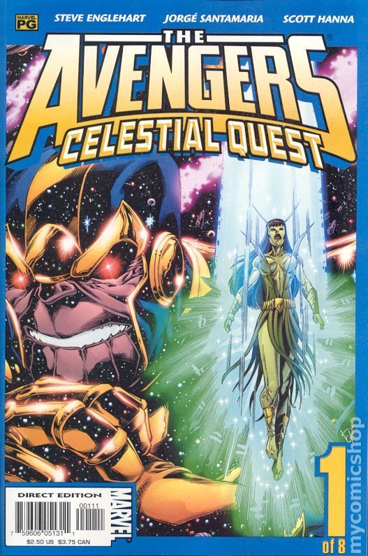 Avengers Celestial Quest #1 VF 2001 Stock Image