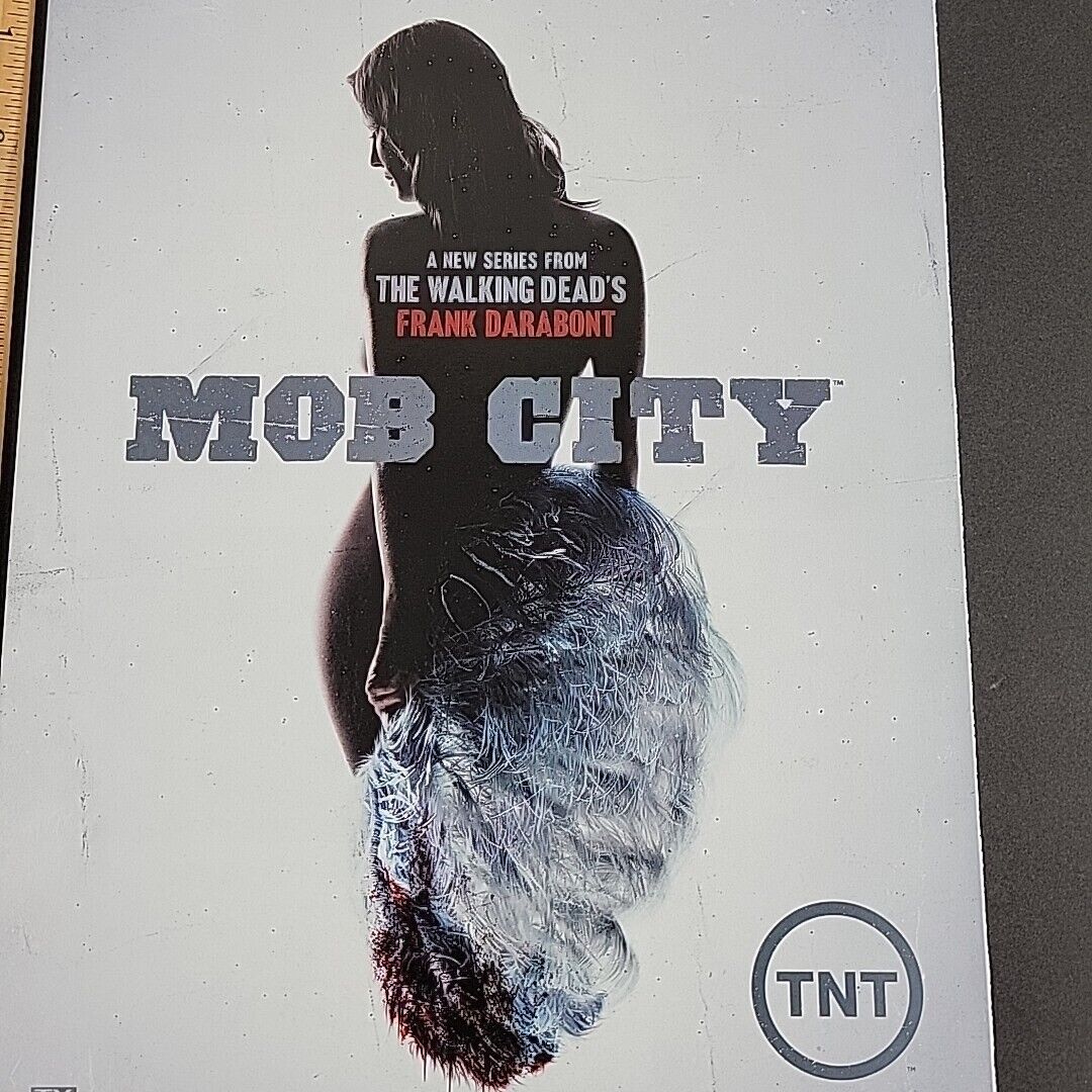 2013 Print Ad Mob City TV Show Promo Page TNT Series