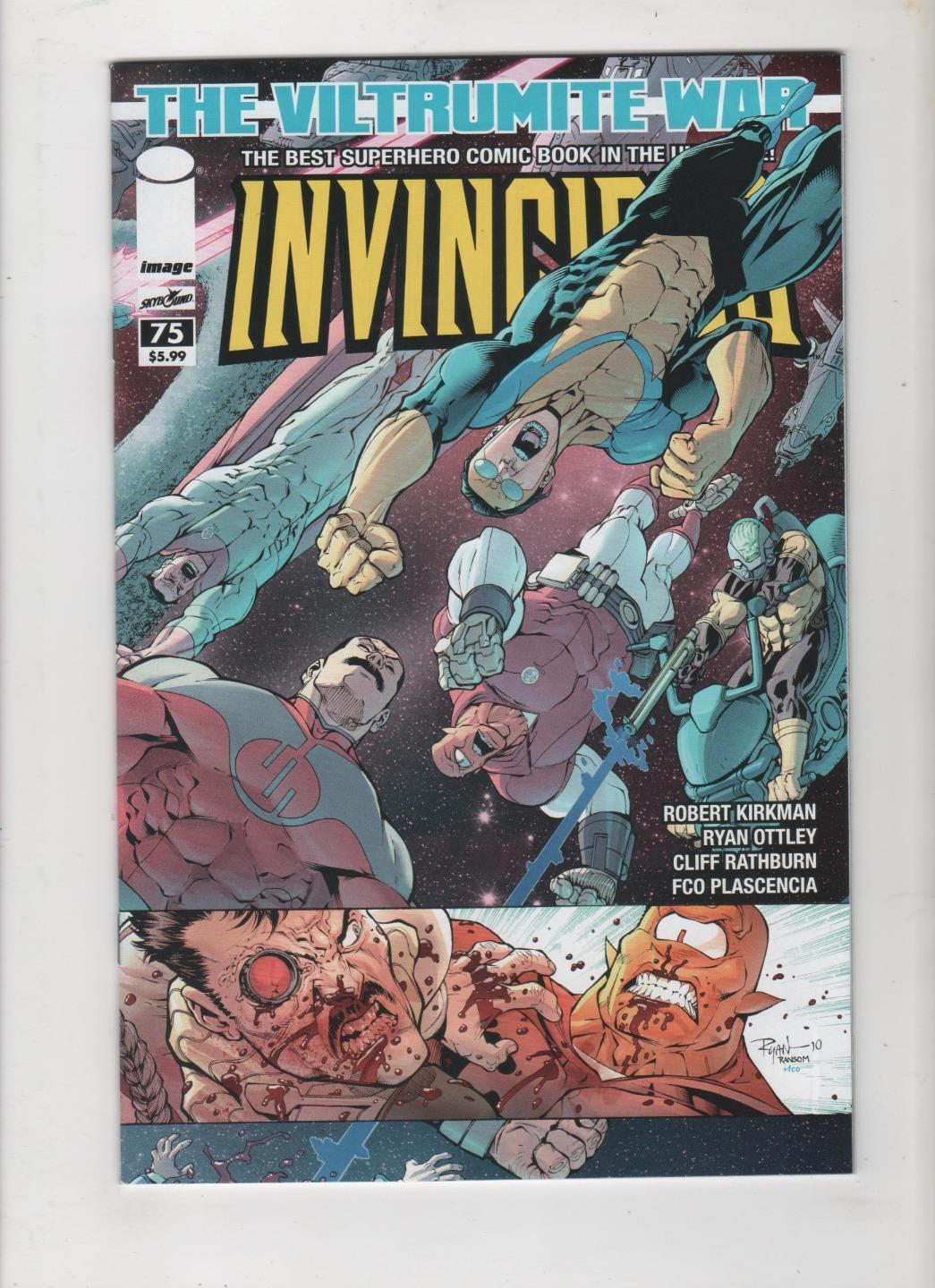 Invincible #75, Viltrumite War, Double-Sized, NM 9.4, 1st Print,2010,Scans