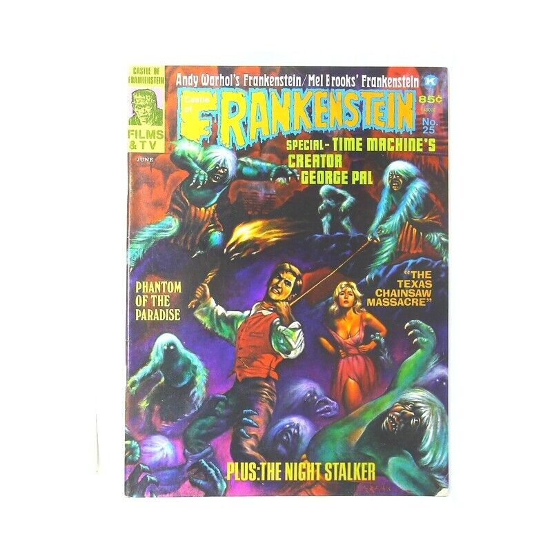 Castle of Frankenstein #25 VF+ Full description below [t.