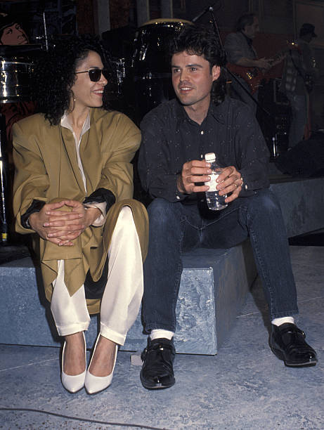 Sheila E Donny Osmond at 40th Anniversary of American Bandsta- 1992 Old Photo