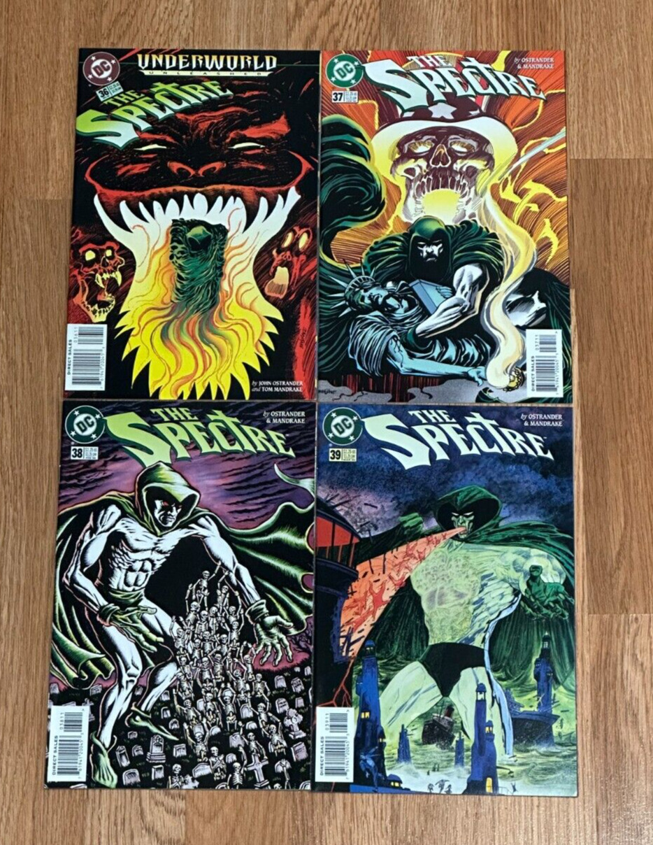 The Spectre #36-#39 Comic Book Lot (DC Comics, 1990\'s)