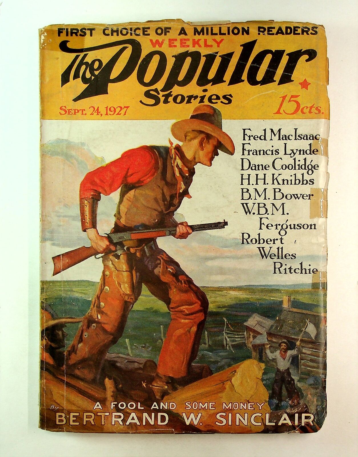 Popular Magazine Pulp Sep 1927 Vol. 85 #5 GD/VG 3.0