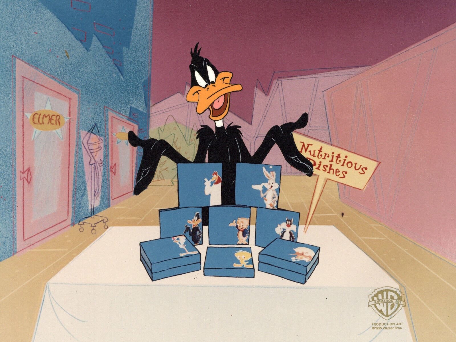 Warner Brothers-Daffy Duck- Original Production Cel
