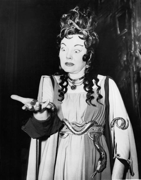English Operatic Soprano Amy Shuard As Lady Macbeth 1960 OLD PHOTO