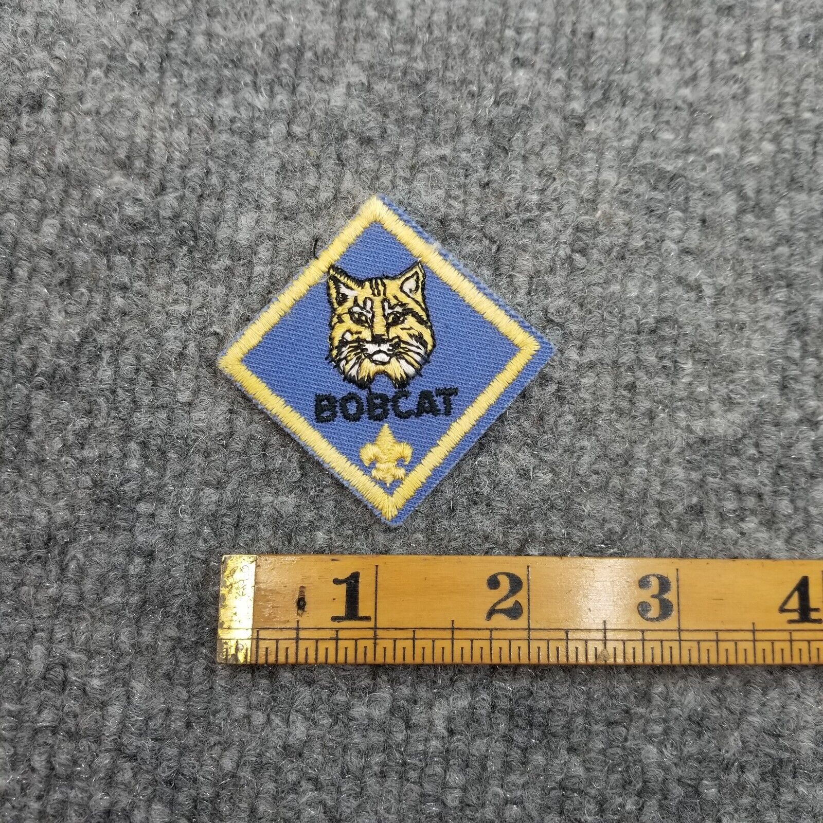 Vintage Bobcat Scout Patch Boy Cub Scouts BSA R0