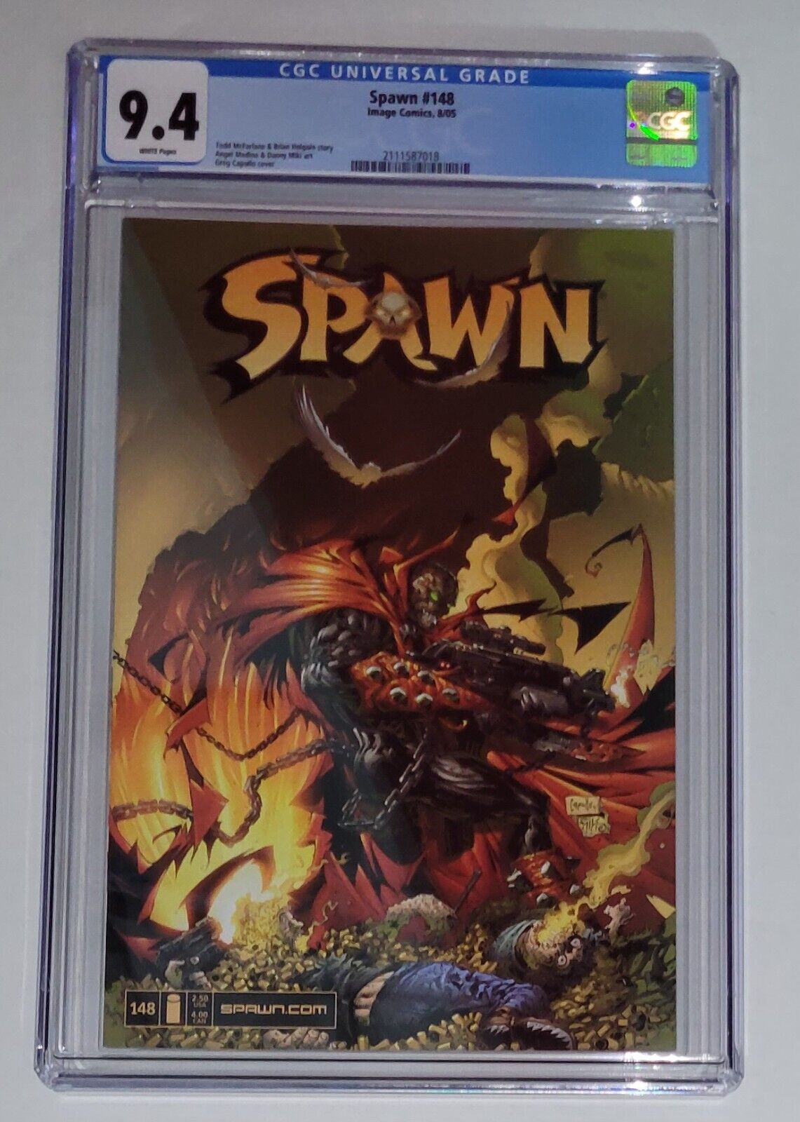 Spawn #148 (Image 2005) CGC 9.4 Low Print Run, 