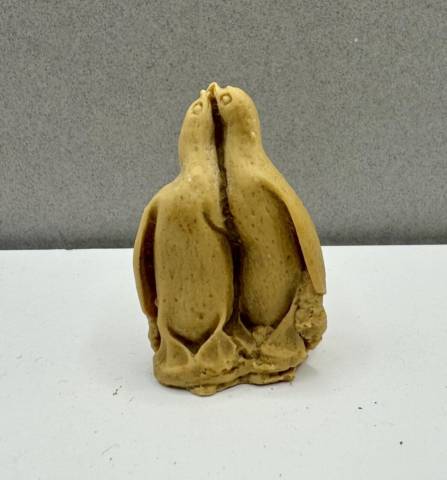 Vintage Inuit Hand Carved Miniature Penguin Figures