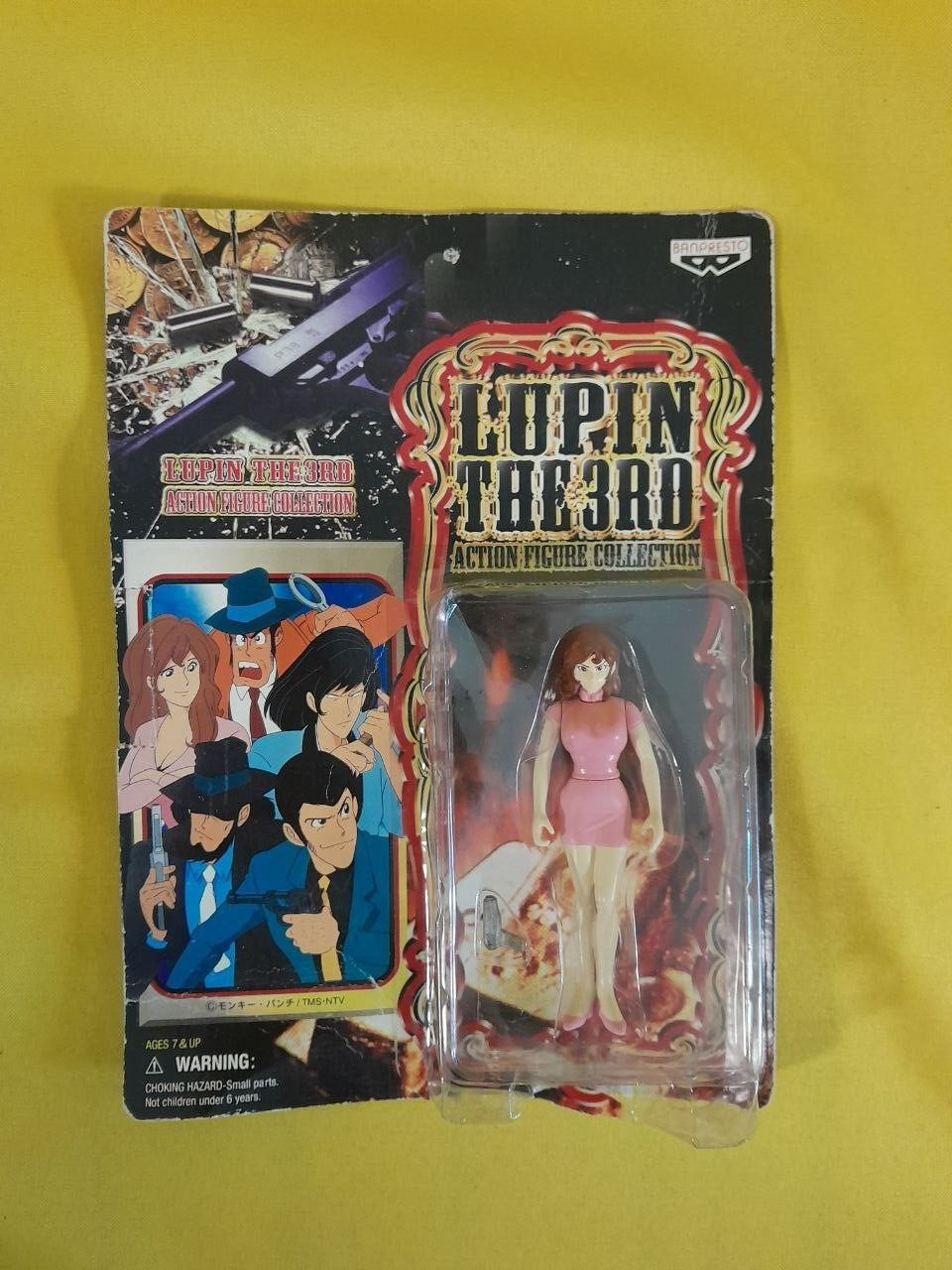 Lupin the 3RD Fujiko Banpresto Japanese Action Figure Collection - S3 US Seller