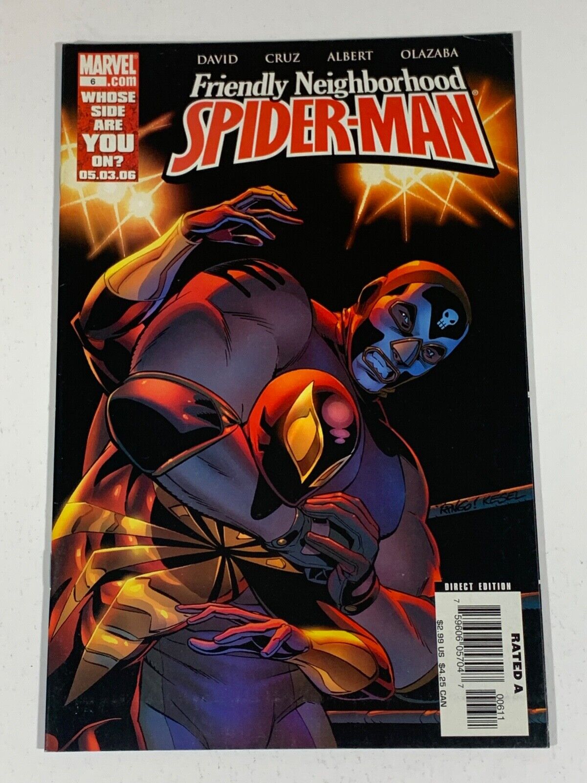 Friendly Neighborhood Spider-man 6 1st Appearance EL MUERTO BAD BUNNY Comic 2005
