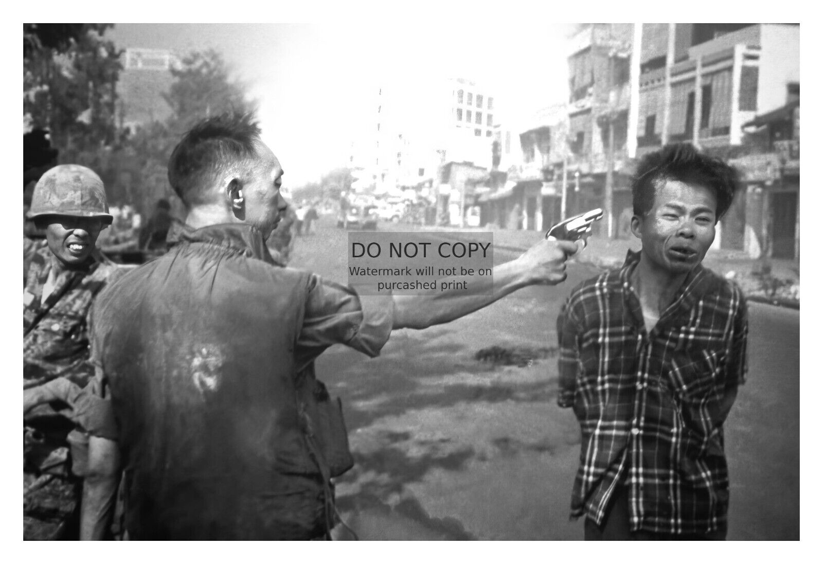 SAIGON EXECUTION BY SOUTH VIETNAM GENERAL PULITZER PRIZE WINING 4X6 PHOTO