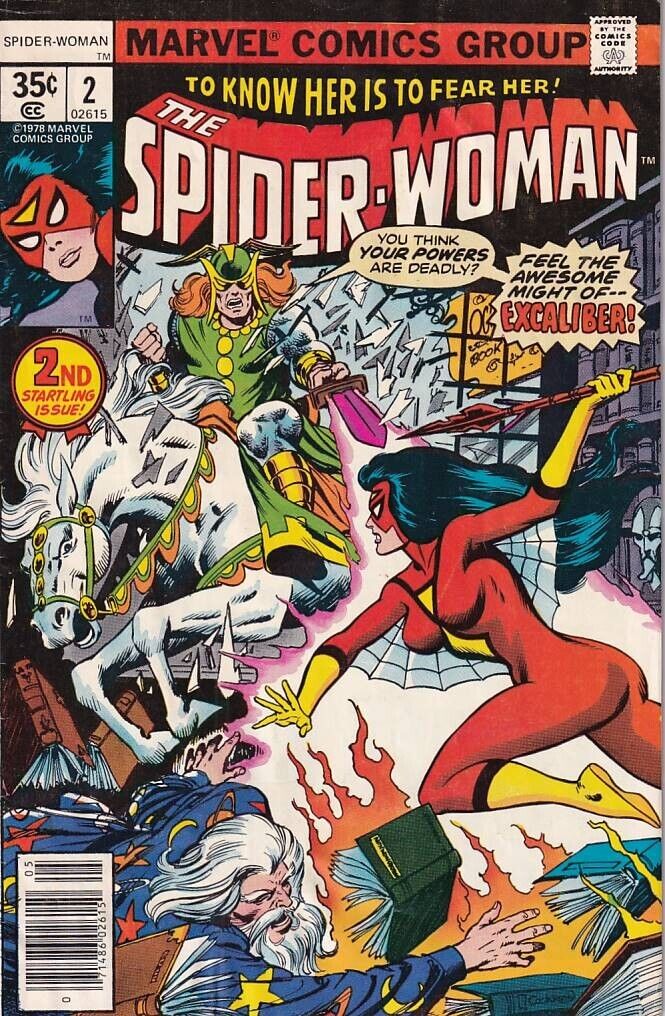 42327: Marvel Comics SPIDER-WOMAN #2 VG Grade