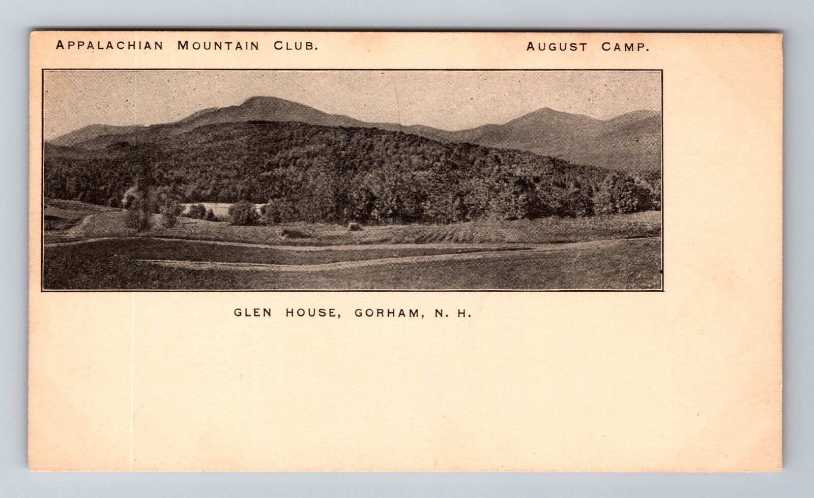 Gorham NH-New Hampshire, Glen House, Mountain Club, Antique Vintage Postcard
