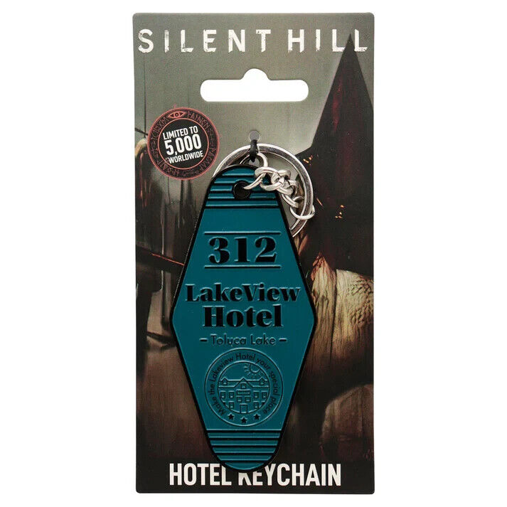 Silent Hill Lakeview Hotel Keyring Official Konami Collectible Keychain LE RARE