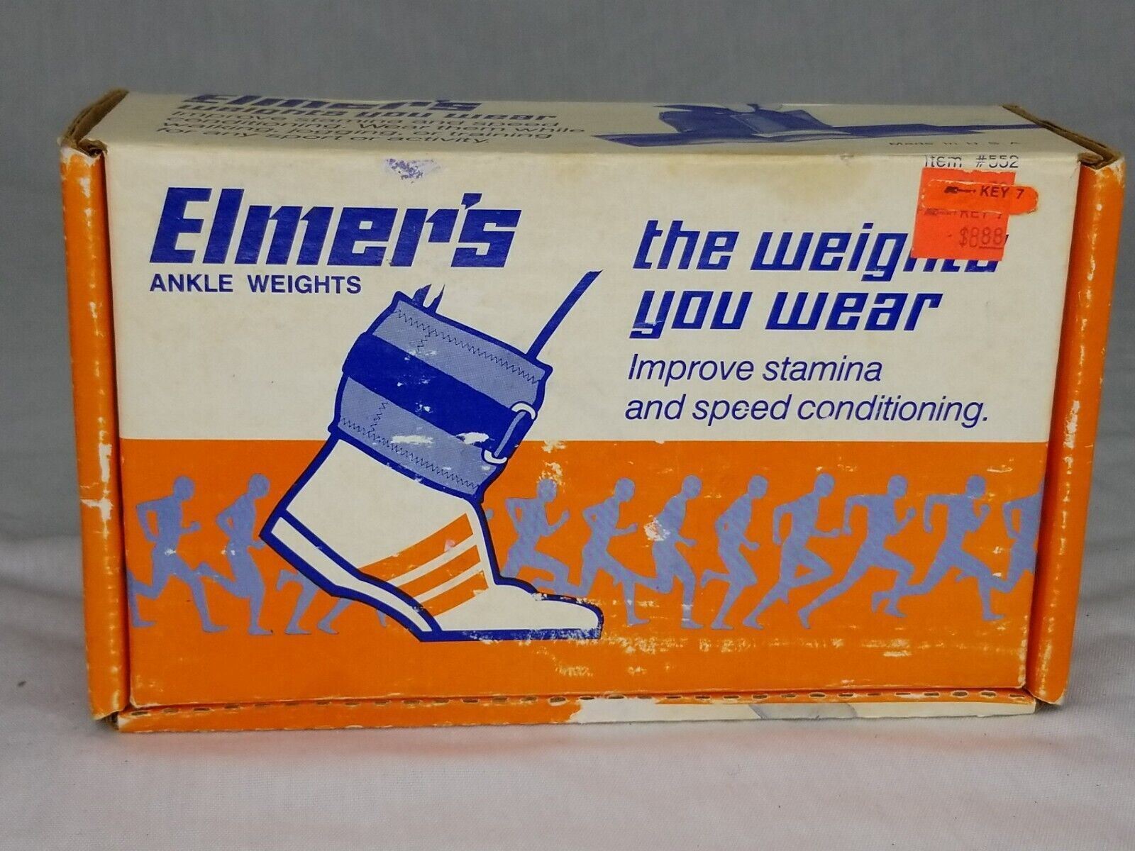Vintage Ankle Weights Elmer's Vinyl Ankle Weights 5lb C3