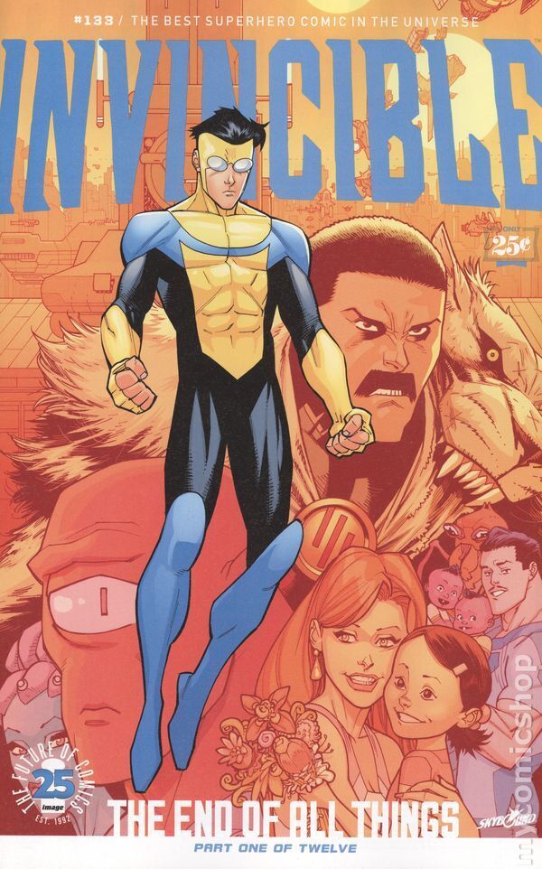 Invincible #133A Ottley VG/FN 5.0 2017 Stock Image Low Grade