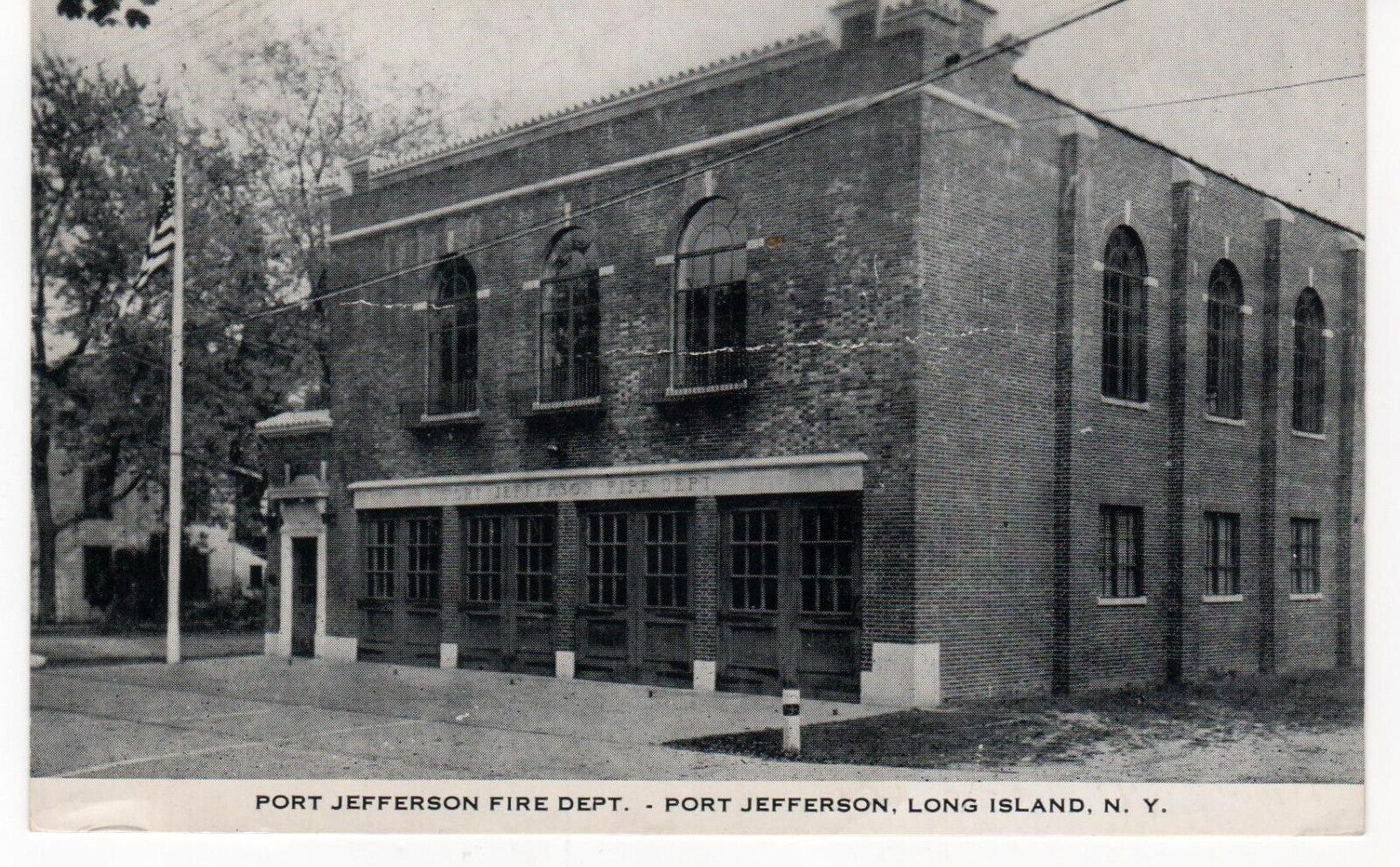 Port Jefferson Long Island NY Fire Department Aug. 01, 1949