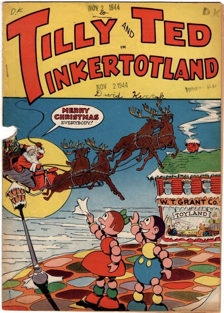 Tilly and Ted in Tinkertotland, W. T. Grant Co. Comic Publ. before Dec 10, 1944