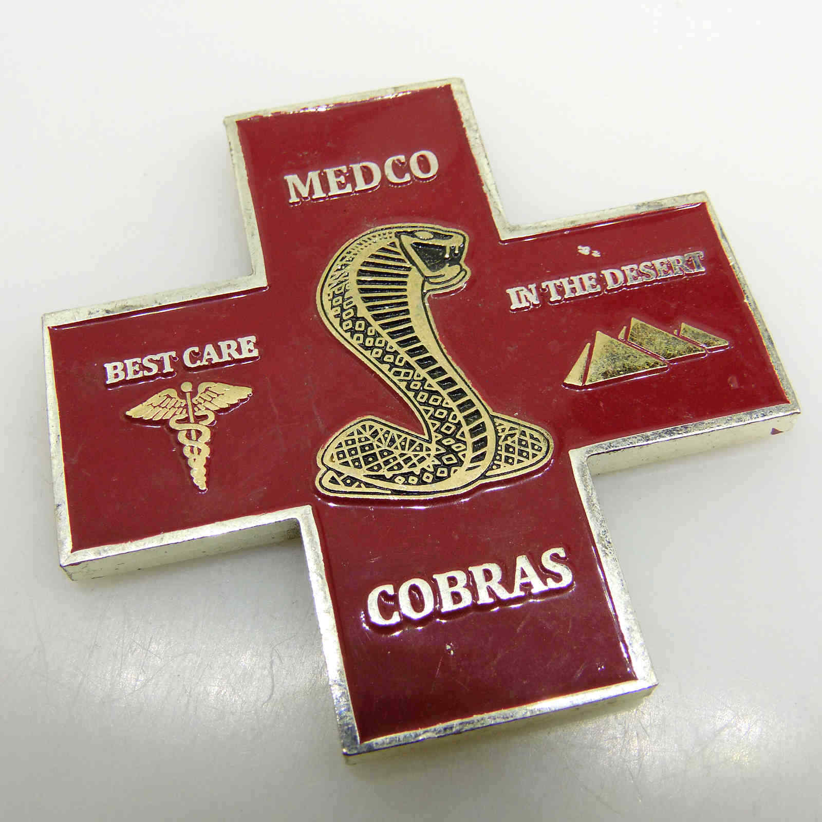 MEDCO COBRAS BEST CARE IN THE DESERT CHALLENGE COIN