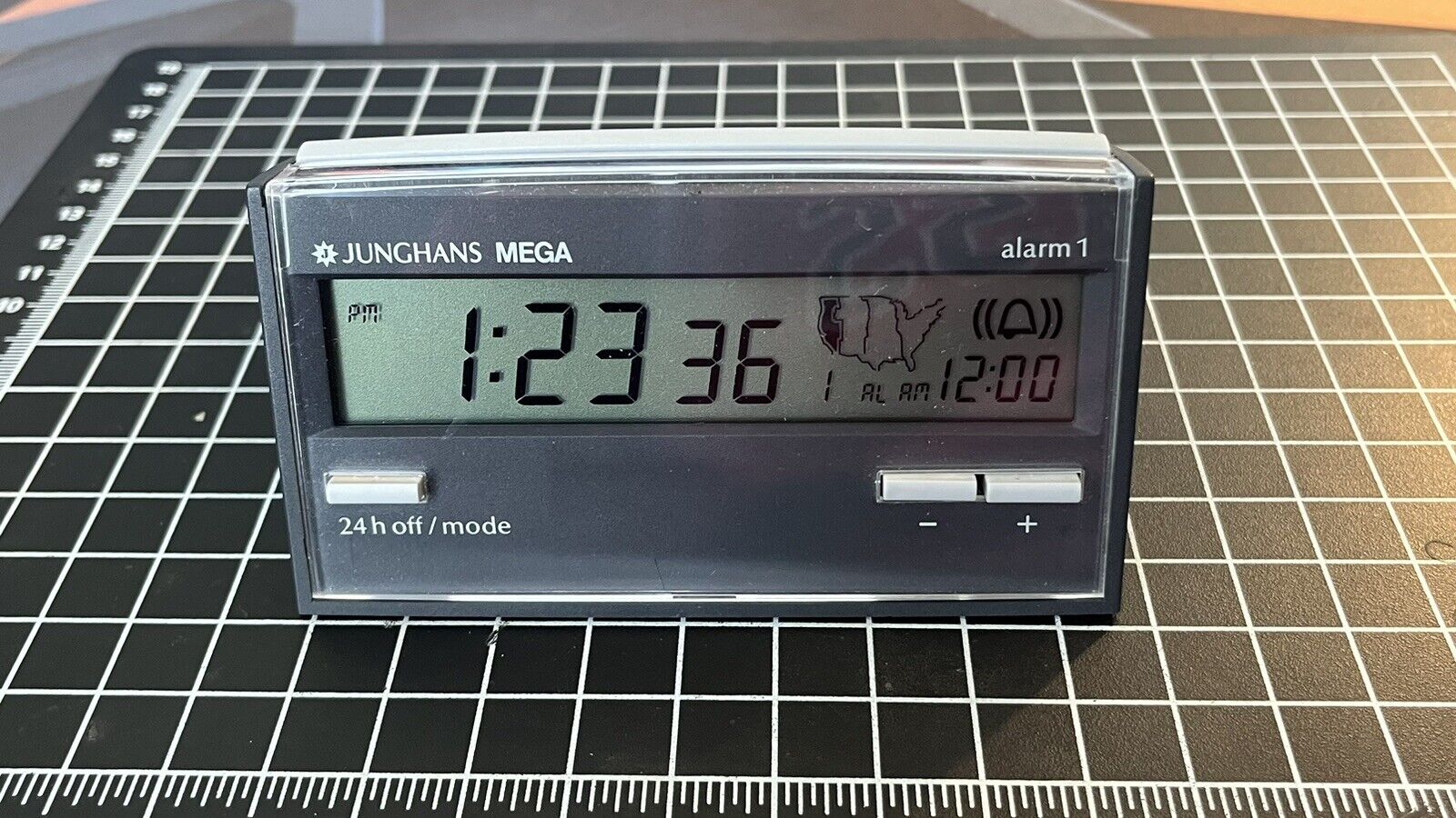 Vintage Junghans Mega Atomic Radio Controlled Germany