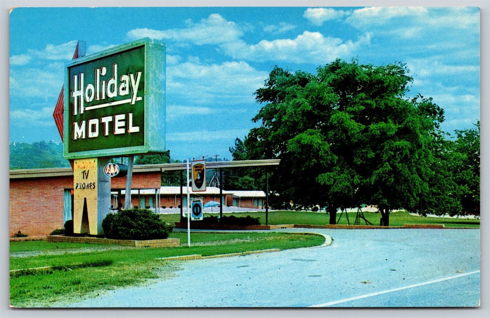 Postcard Holiday Motel, Pulaski TN V175