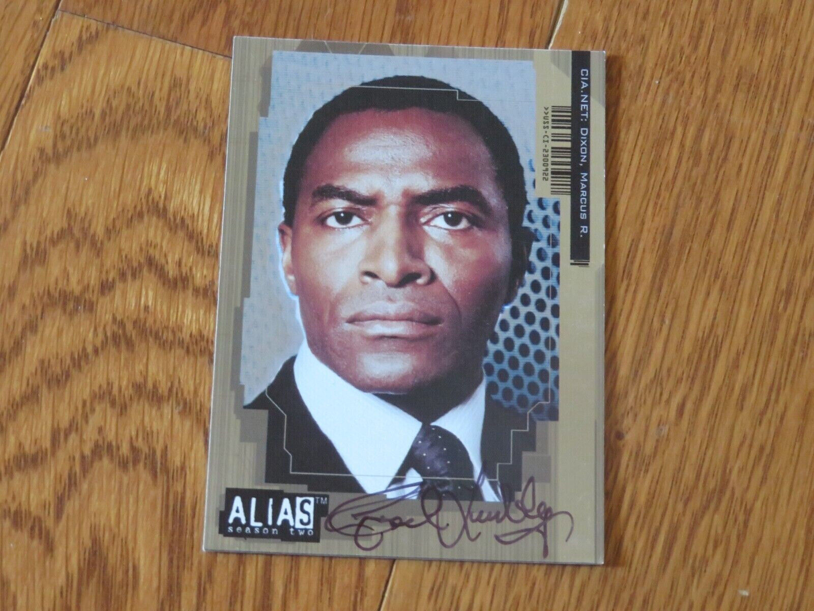 Carl Lumbly Autographed Hand Signed Card Alias Marcus Dixon