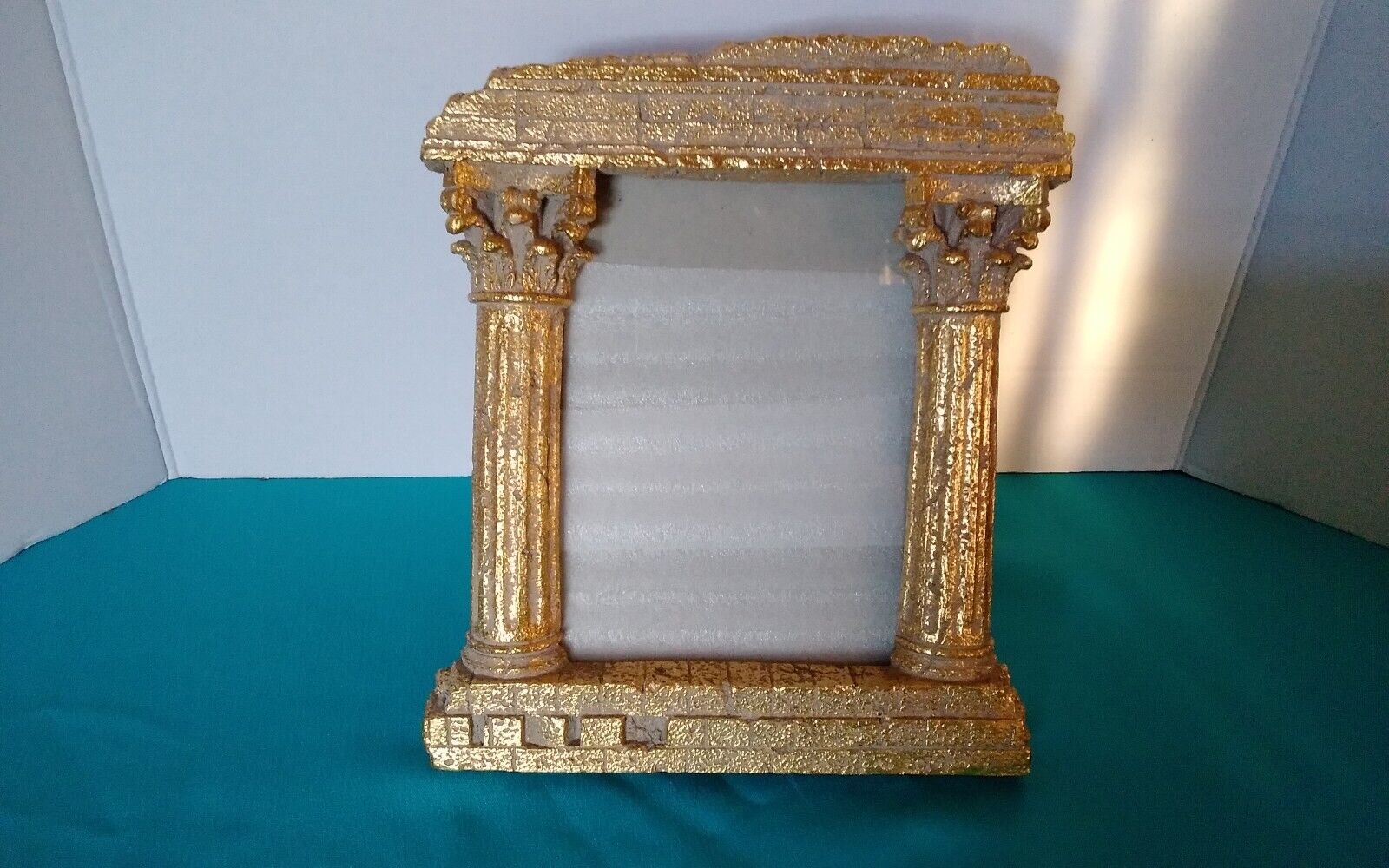 Gold Ornate Roman Colosseum Style 4”x6” Picture Frame By Papel