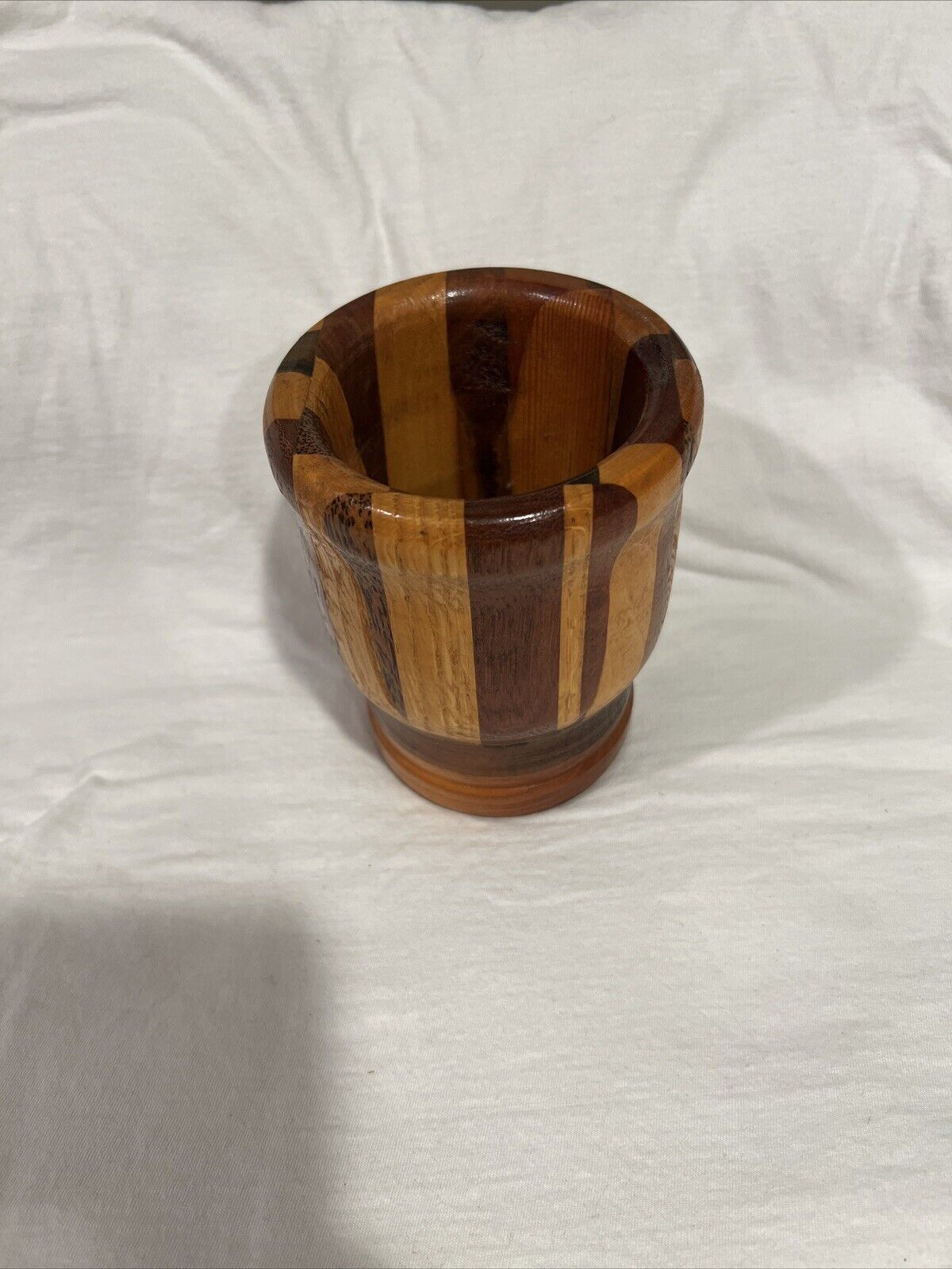 Vintage Multiple Wood Carved Bowl.
