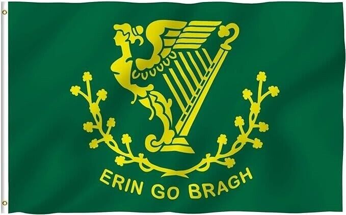 Erin Go Bragh Flag Ansley Fly Breeze 3 × 5 Foot Erin Go Bragh Flag