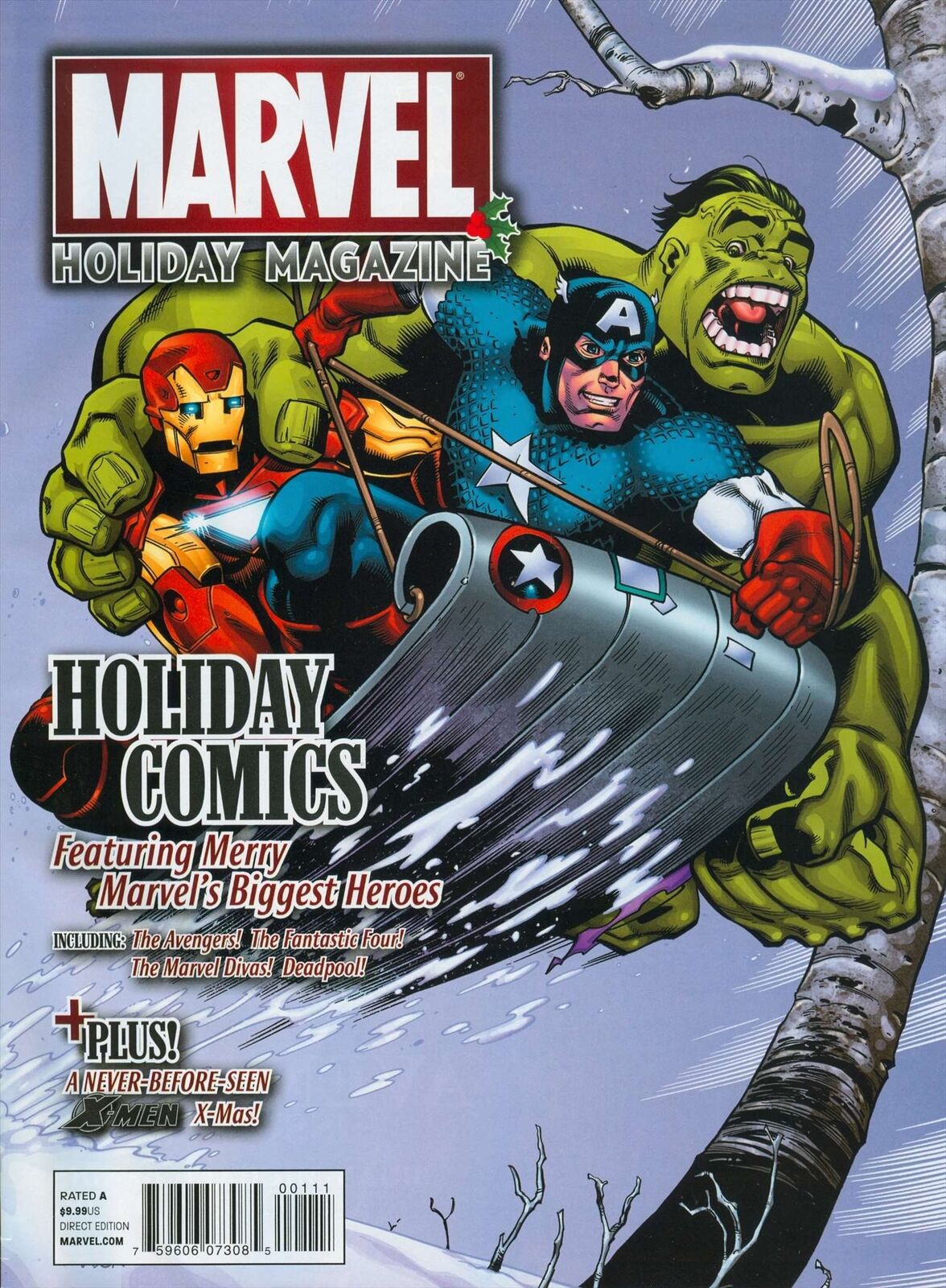 Marvel Holiday Magazine #2010 VG; Marvel | low grade - New X-Men story - we comb