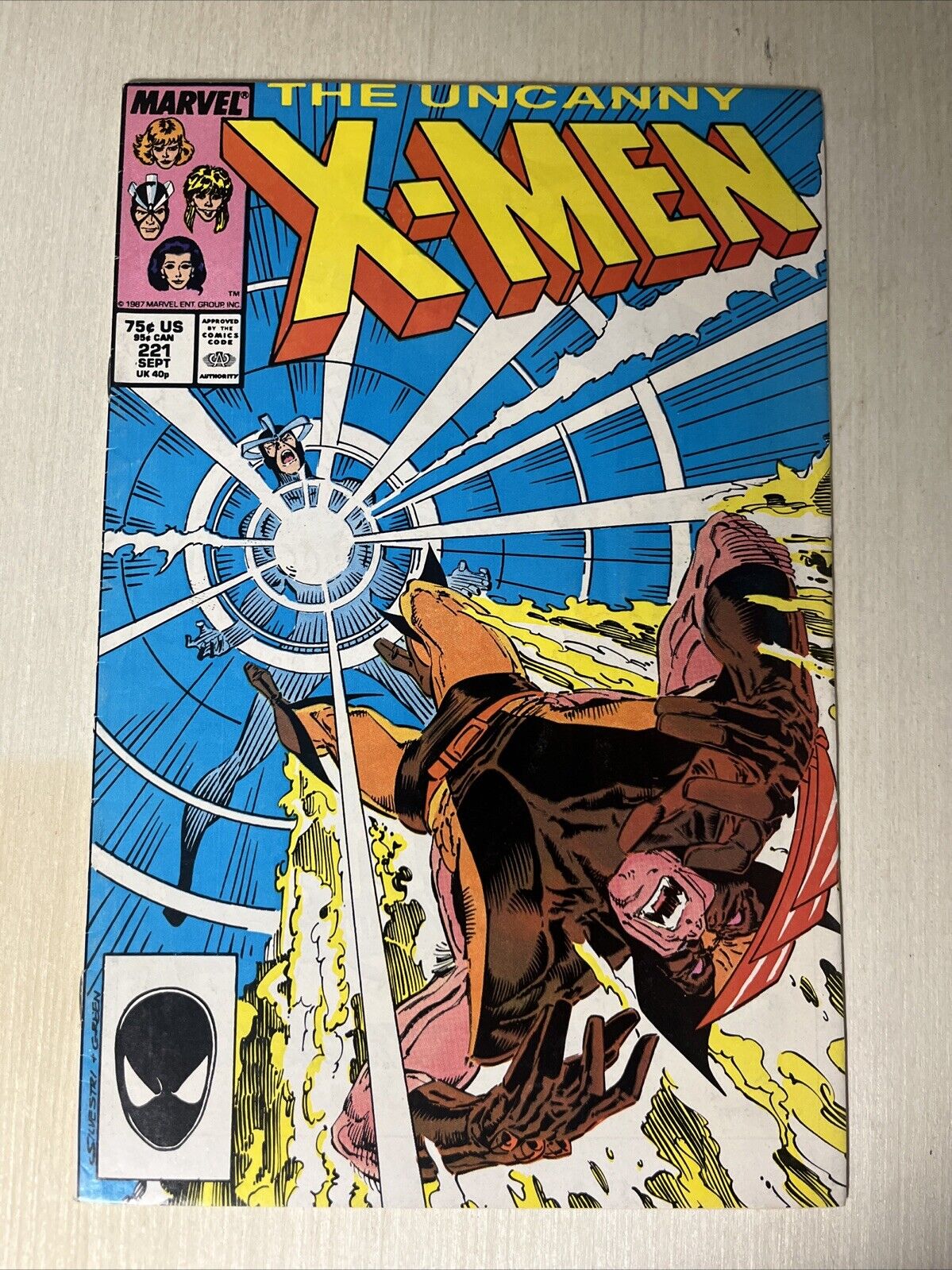 The Uncanny X-Men #221 (Marvel Comics September 1987) 1st App. Mr Sinister