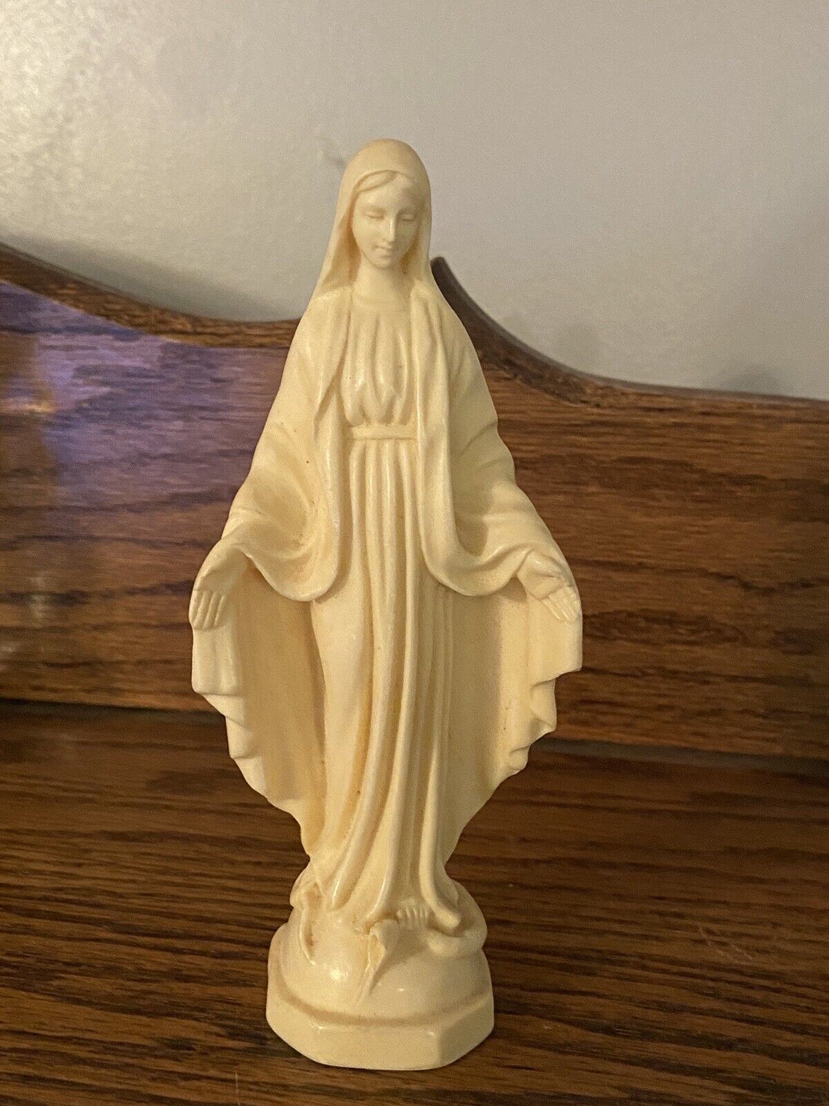 Vintage Madonna Figurine Made In Italy By A. Santinini
