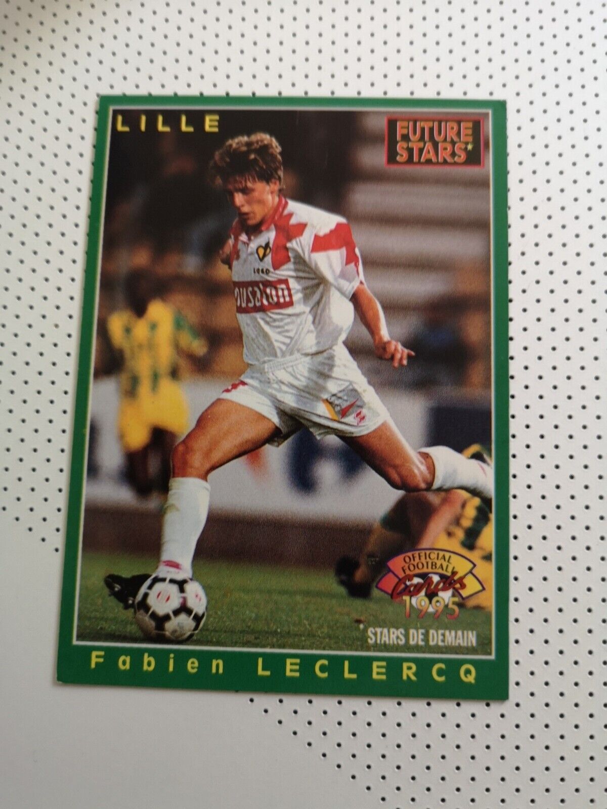 1995 Fabien Leclerc Future Stars Panini Official Football Cards #224