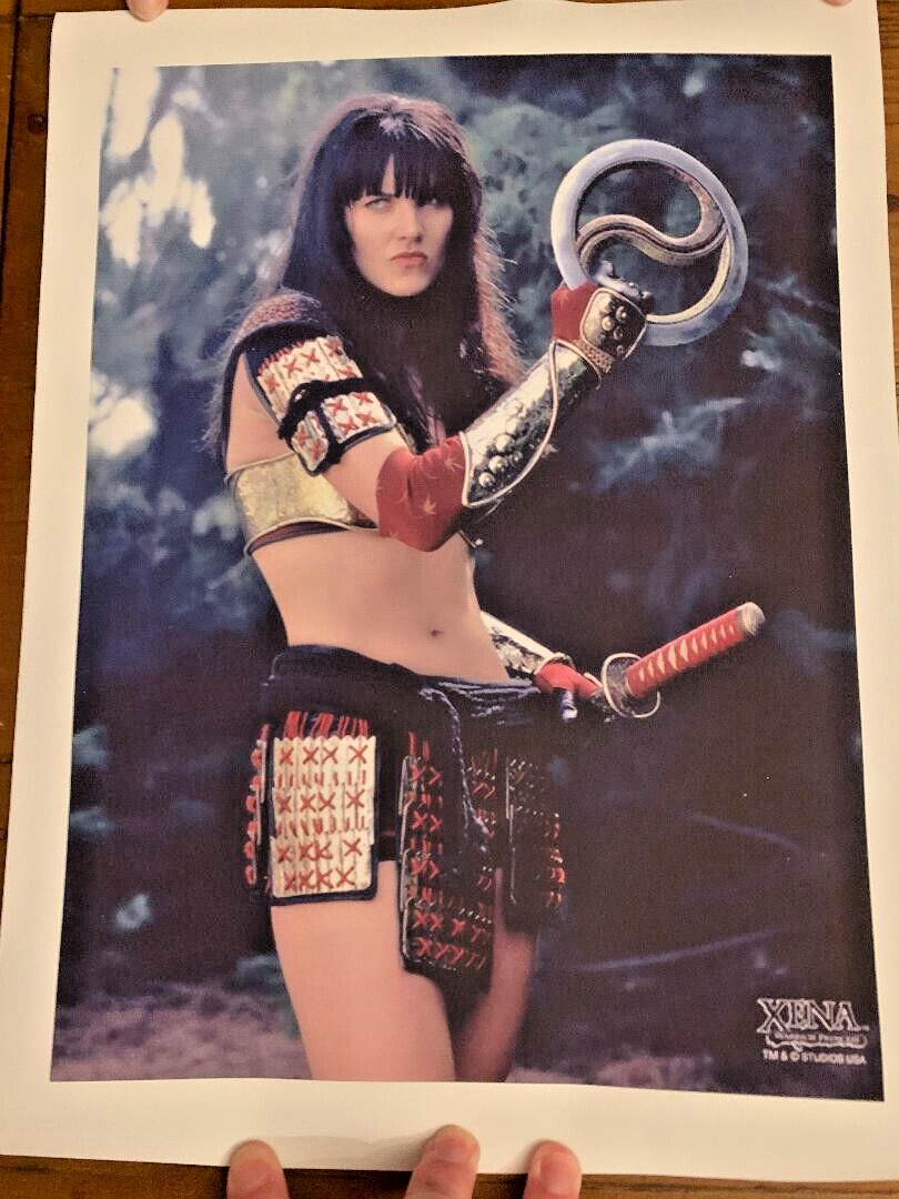 Xena Warrior Princess Final Season Samurai&Chakram-AFIN~Finale~Small Poster~RARE