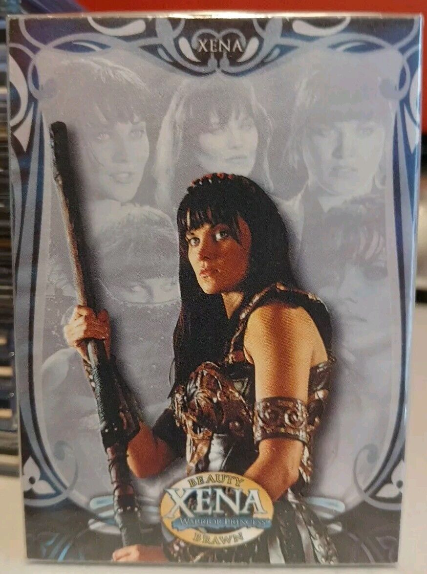 Xena Warrior Princess: Beauty & Brawn Complete base set (72) NM w/wrapper 2002 