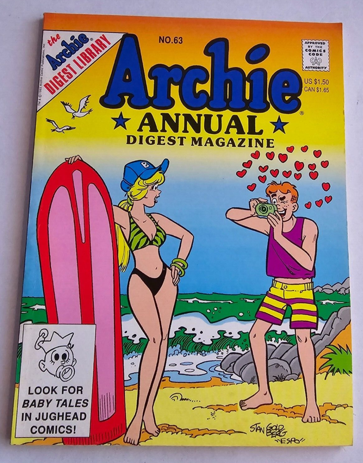 Archie Digest Library - Archie Annual #63 (VF) 1993