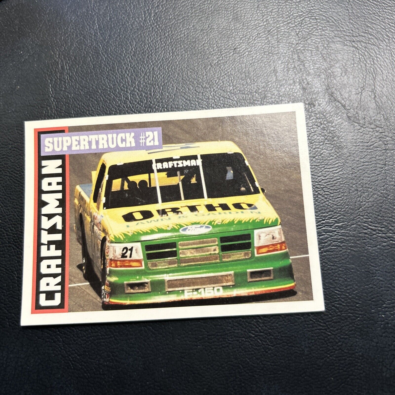 Jb98a￼ Craftsman Card Sears Roebuck 1995/96 #9 Super Truck 21 Tobey Butler