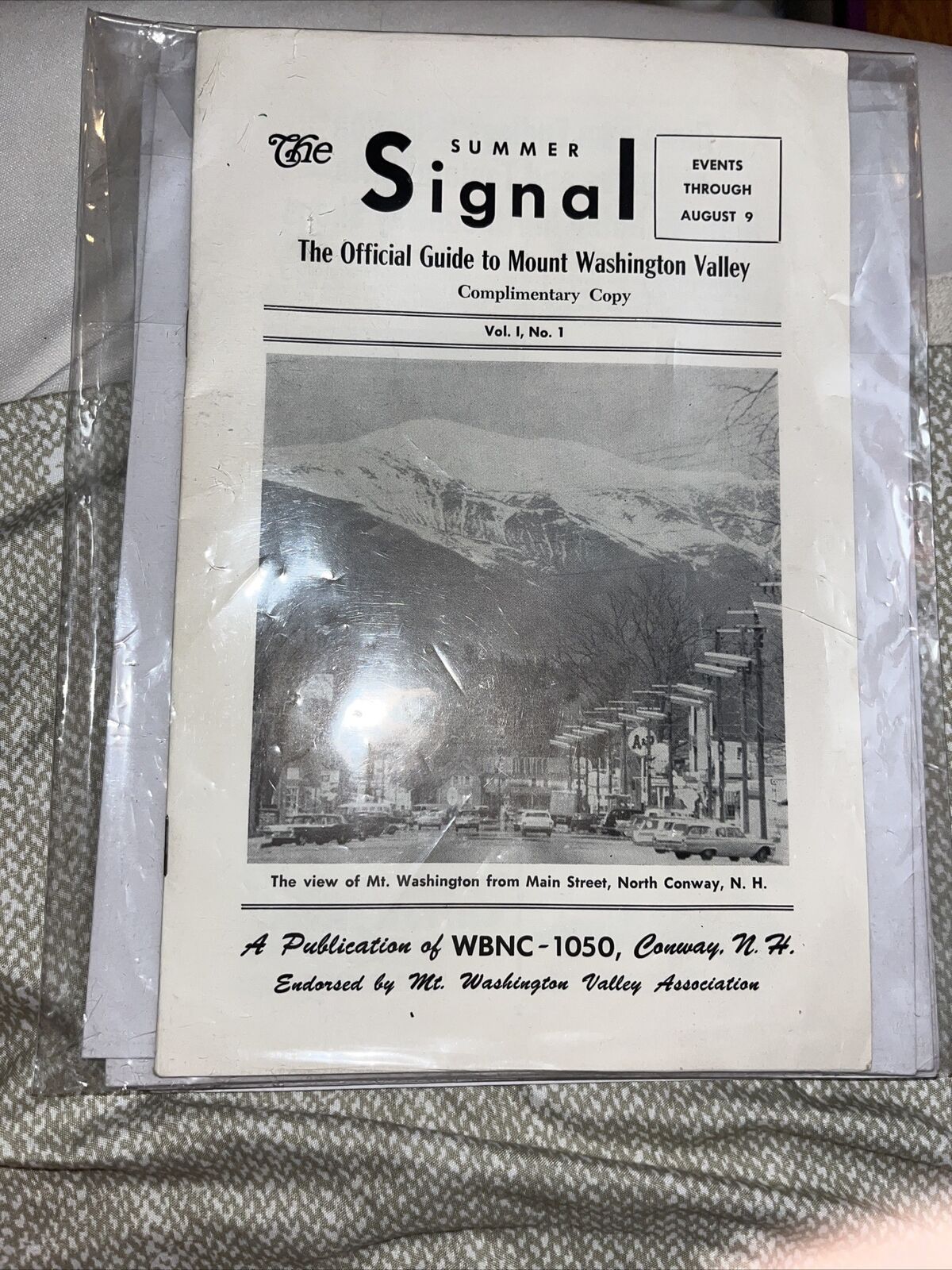 Summer Signal guide to Mount Washington Valley Conway NH New Hampshire 1st Issue