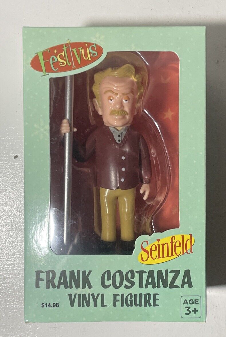 Seinfeld Frank Costanza Vinyl Figure Festivus By CultureFly Brand New Sealed