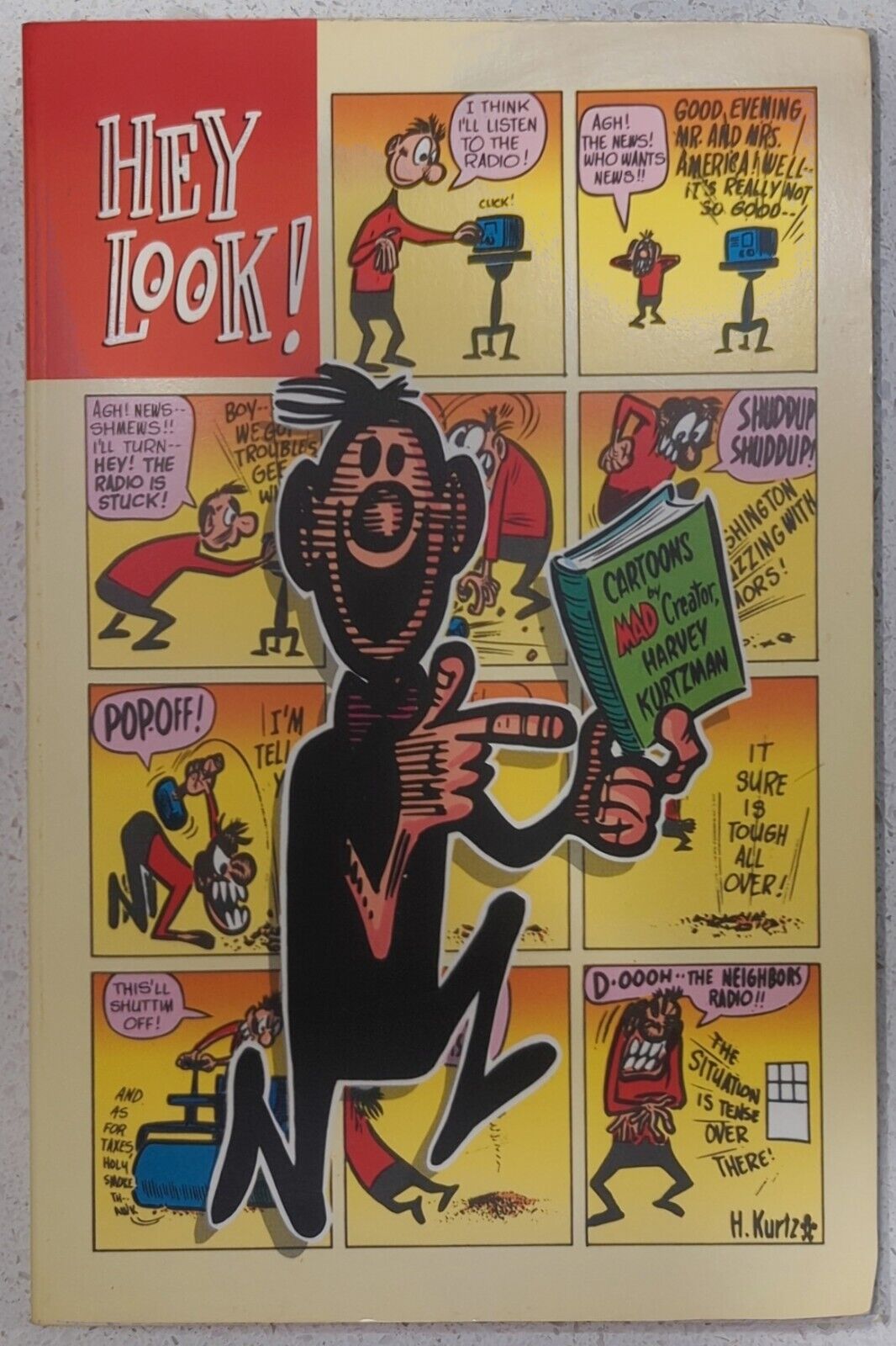 Hey Look Collection By MAD Creator Harvey Kurtzman Softcover Kitchen Sink 1992