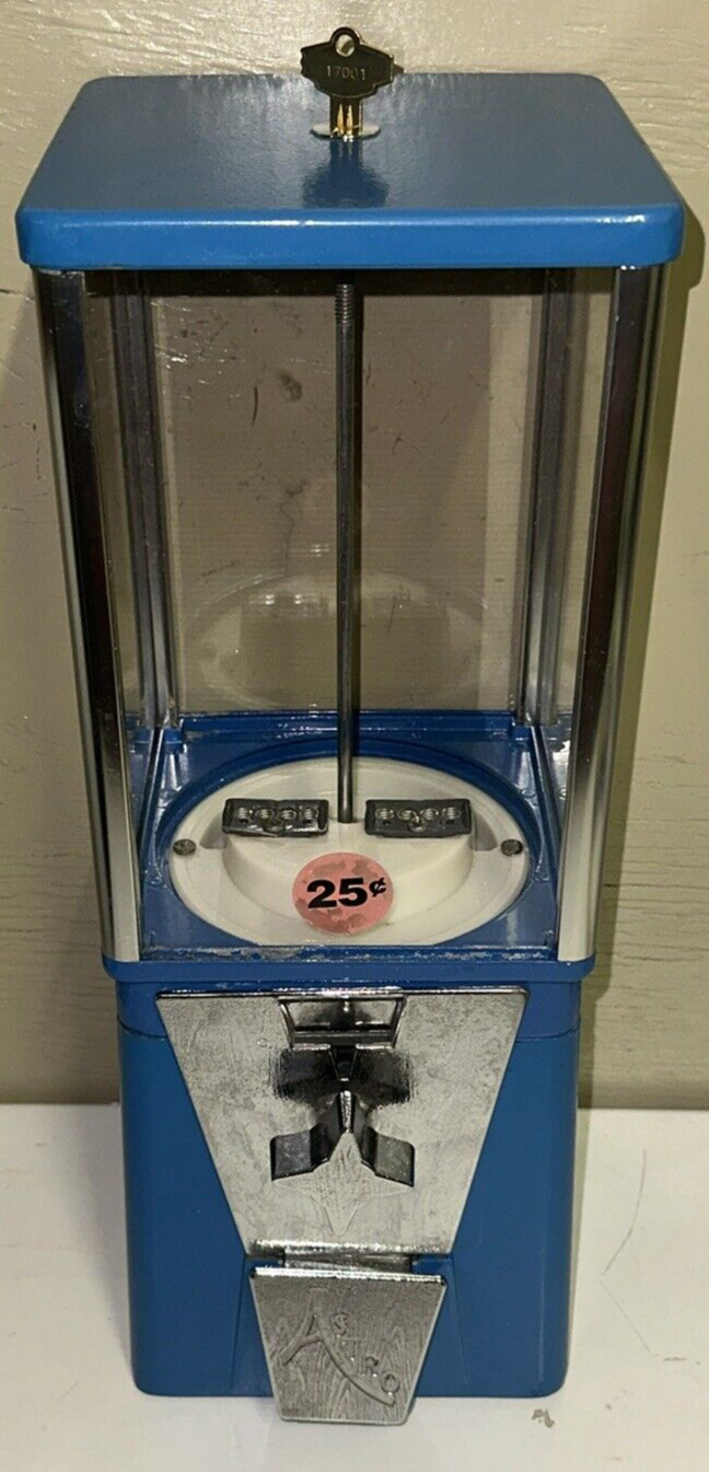 Oak Manufacturing 25 Cent Vista Bulk Vending Machine 25C Candy Dispenser WORKING