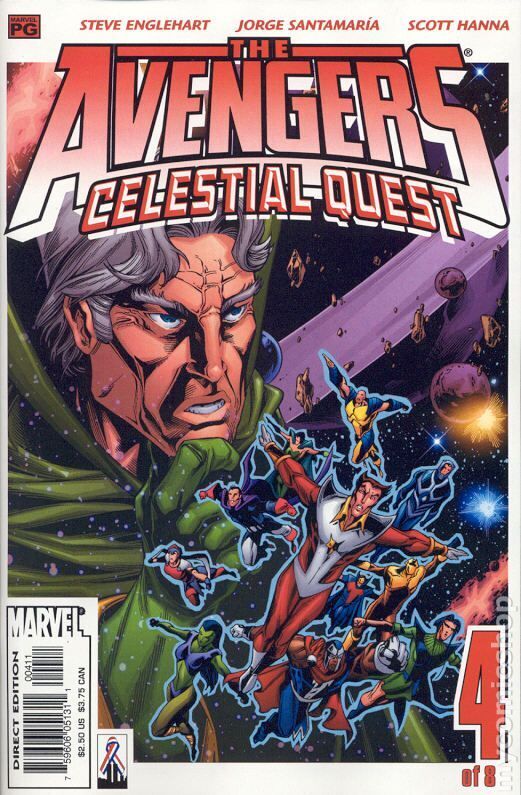 Avengers Celestial Quest #4 FN 2002 Stock Image
