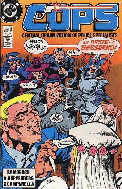 COPS #12 VF; DC | Based on Cartoon Series Wedding Cover - we combine shipping