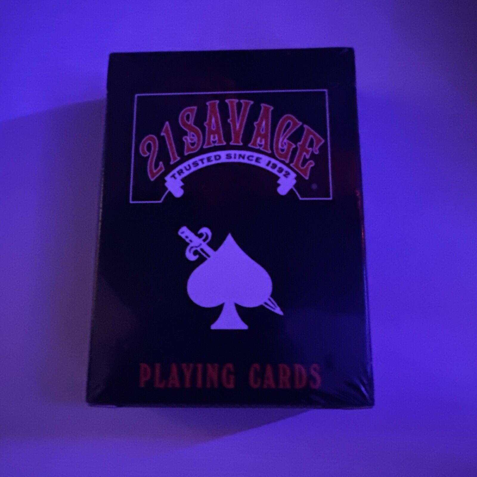 *RARE LIMITED EDITION* SEALED (21 Savage) Playing cards.