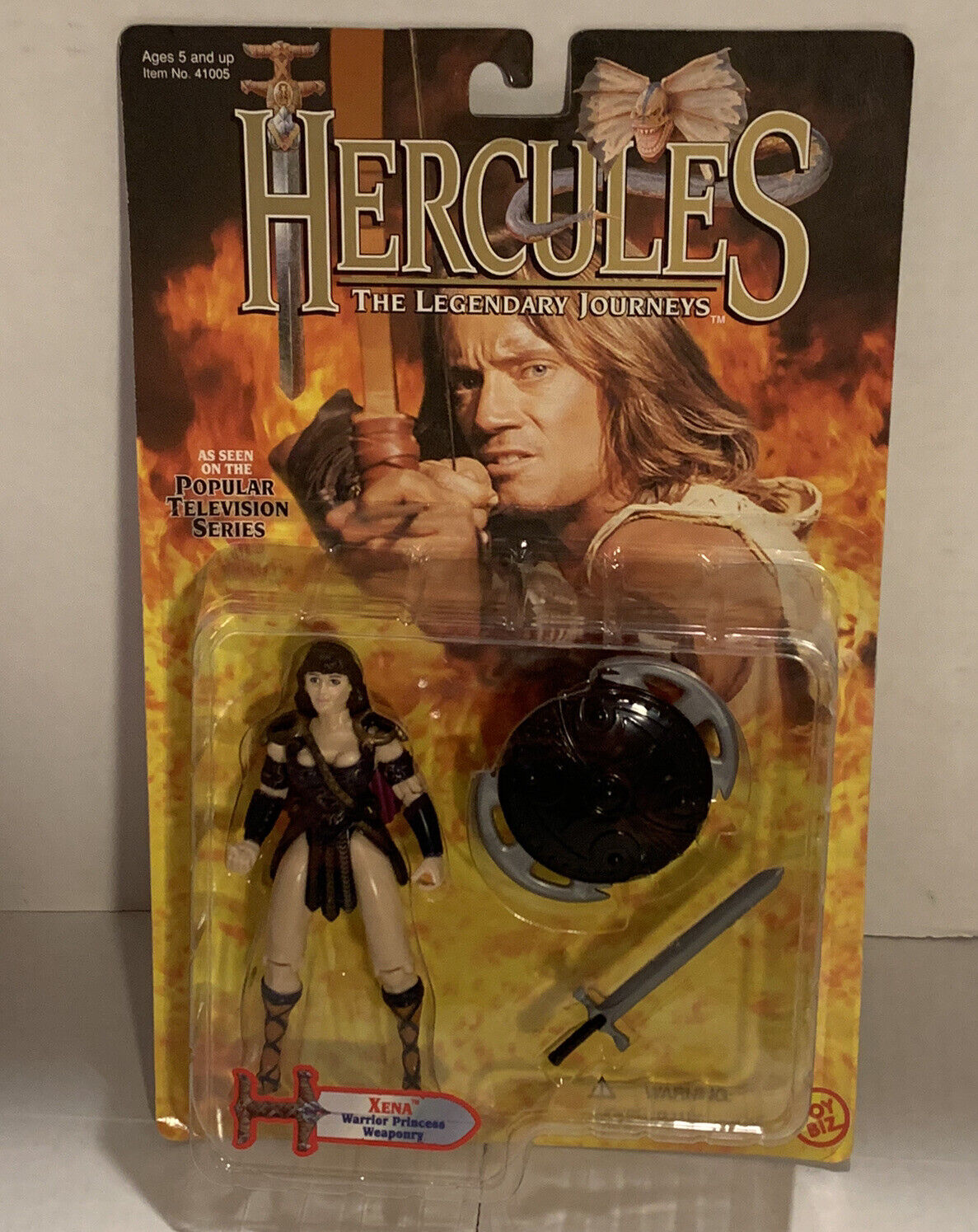 Hercules The Legendary Journeys XENA Warrior Princess Action Figure 1995 Toy Biz