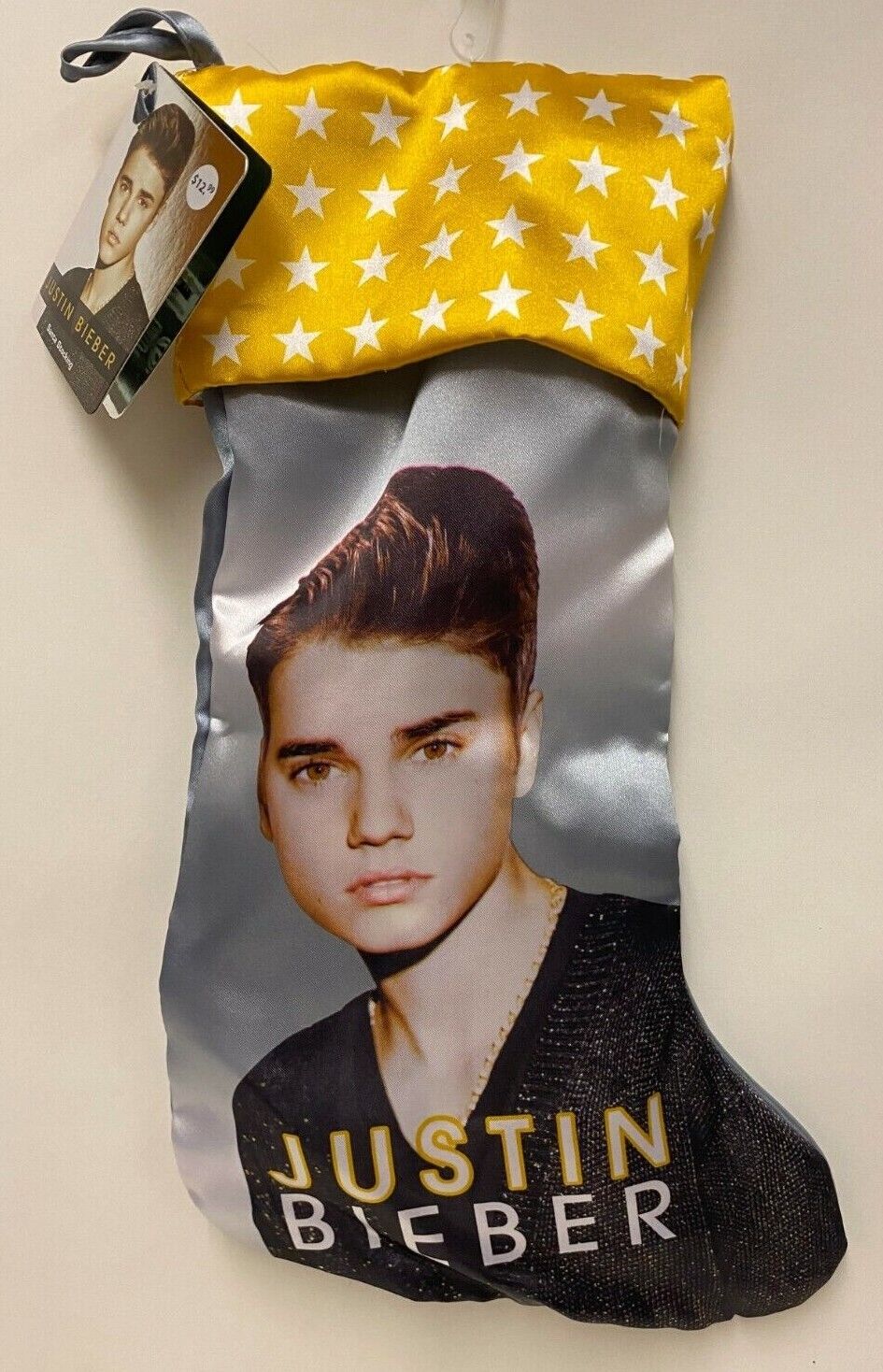 2013 JUSTIN BIEBER Christmas Stocking Official  Choose the Color
